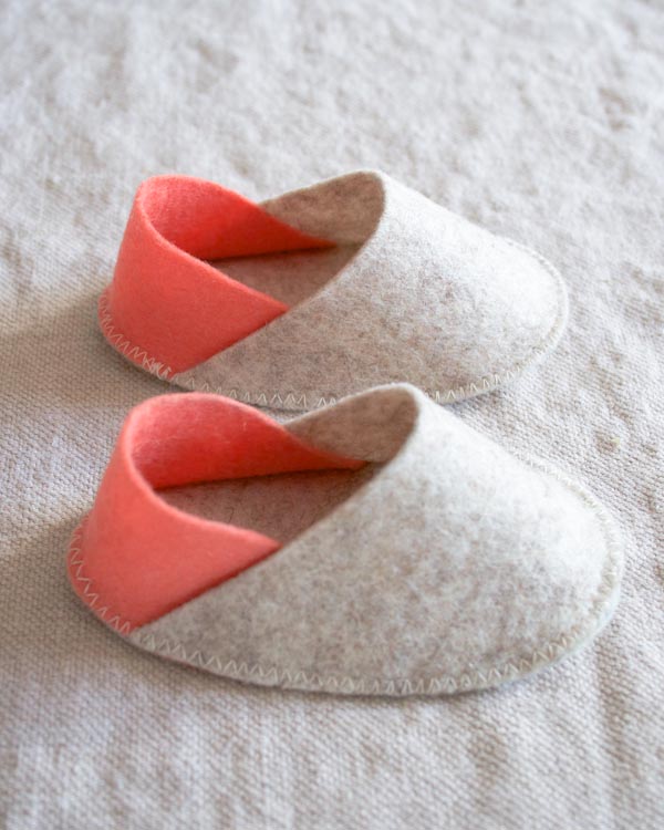 Felt Baby Slippers | Purl Soho