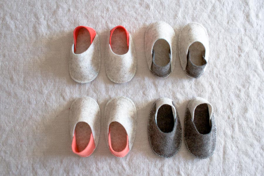 Felt Baby Slippers | Purl Soho