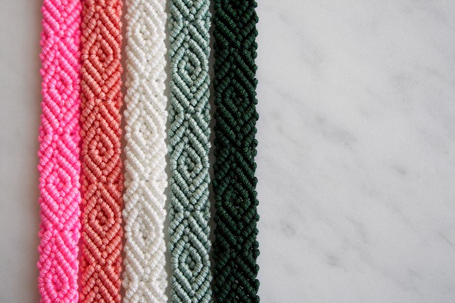 Monochrome Friendship Bracelets | Purl Soho