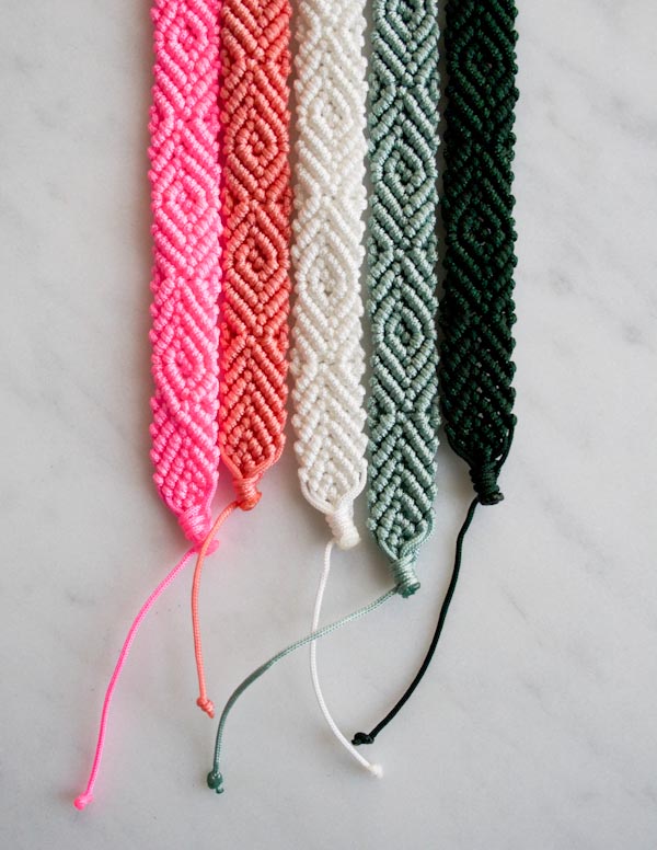 Monochrome Friendship Bracelets | Purl Soho