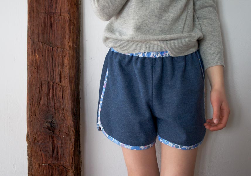 City Gym Shorts in Lana Cotta Canberra | Purl Soho
