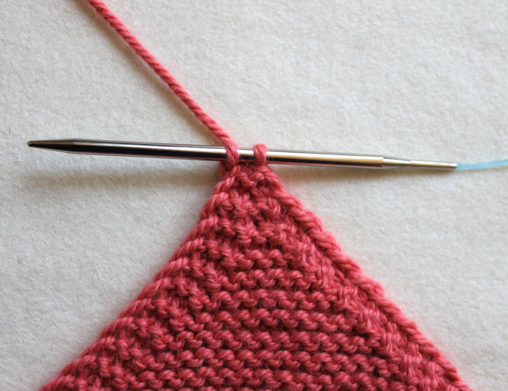 Flying Geese Knit Baby Blanket | Purl Soho