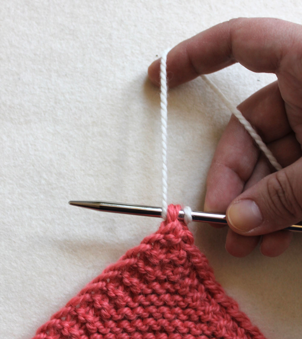 Flying Geese Knit Baby Blanket | Purl Soho