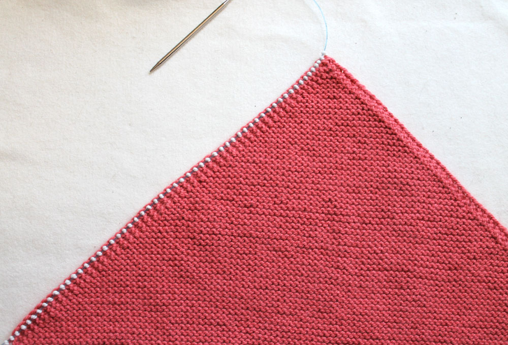 Flying Geese Knit Baby Blanket | Purl Soho