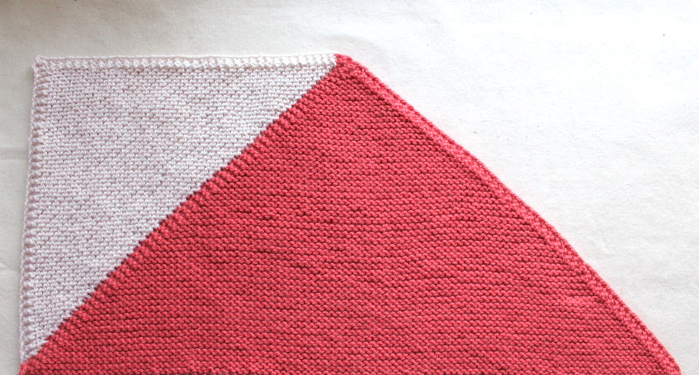 Flying Geese Knit Baby Blanket | Purl Soho
