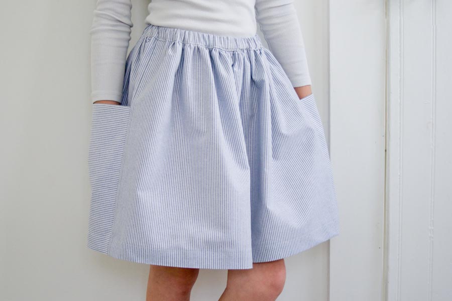 Gathered Skirt for All Ages | Purl Soho