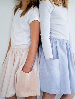 Gathered Skirt for All Ages | Purl Soho