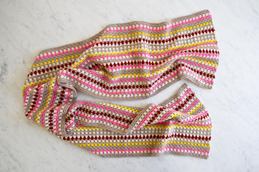 Granny Stripe Scarf | Purl Soho