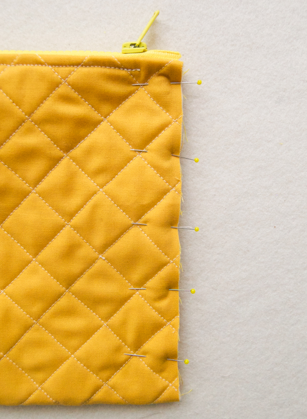 Quilted Zipper Pouches | Purl Soho