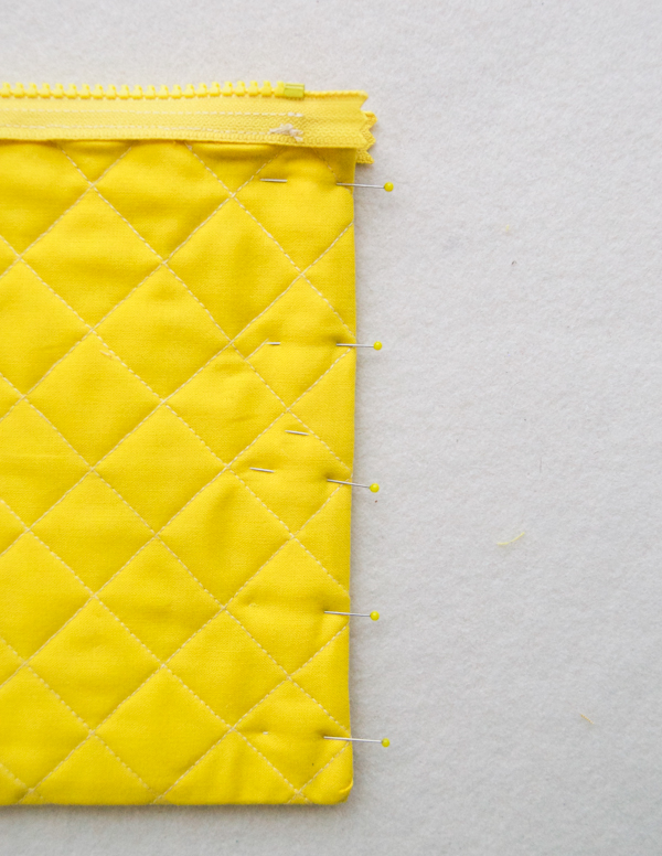 Quilted Zipper Pouches | Purl Soho