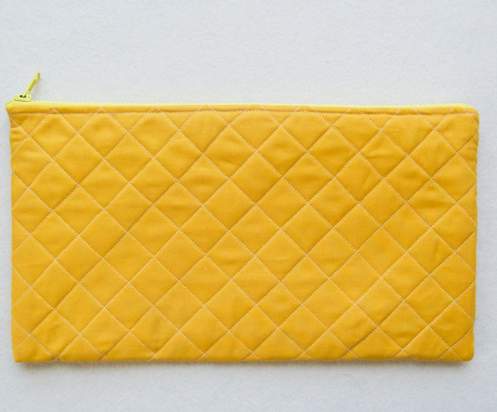 Quilted Zipper Pouches | Purl Soho