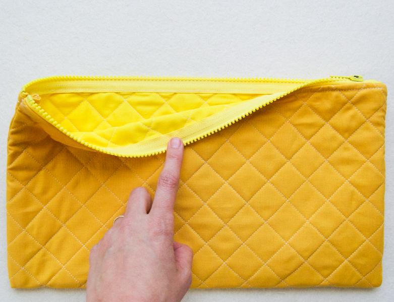 Quilted Zipper Pouches | Purl Soho