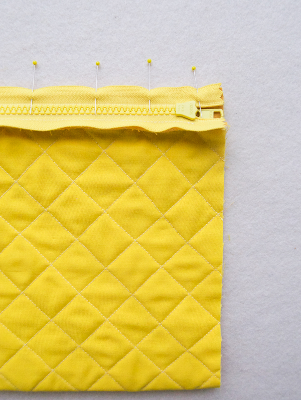 Quilted Zipper Pouches | Purl Soho