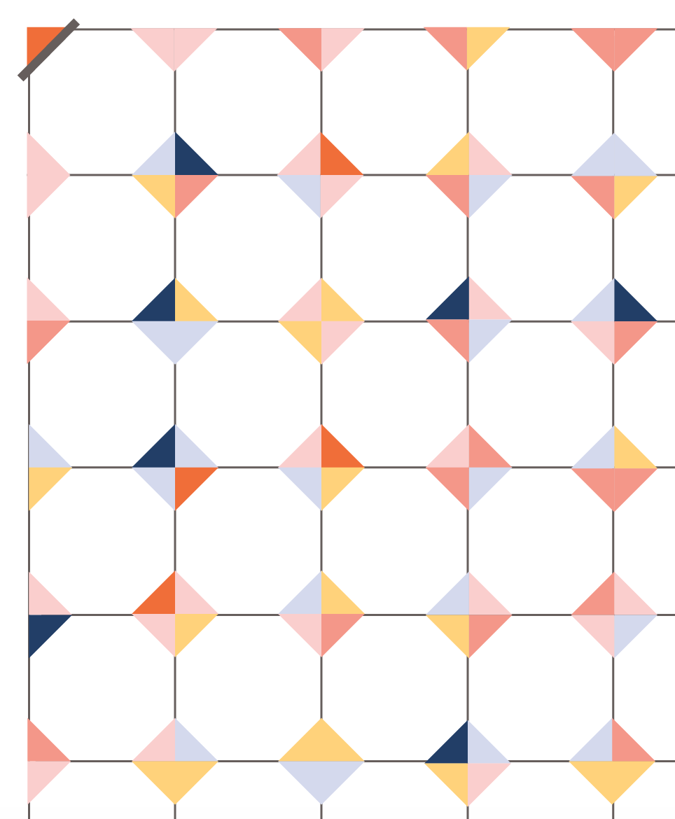 Tiny Tile Quilt | Purl Soho
