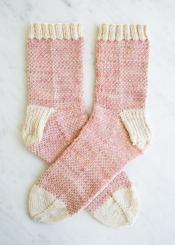 Pixel Stitch Socks | Purl Soho