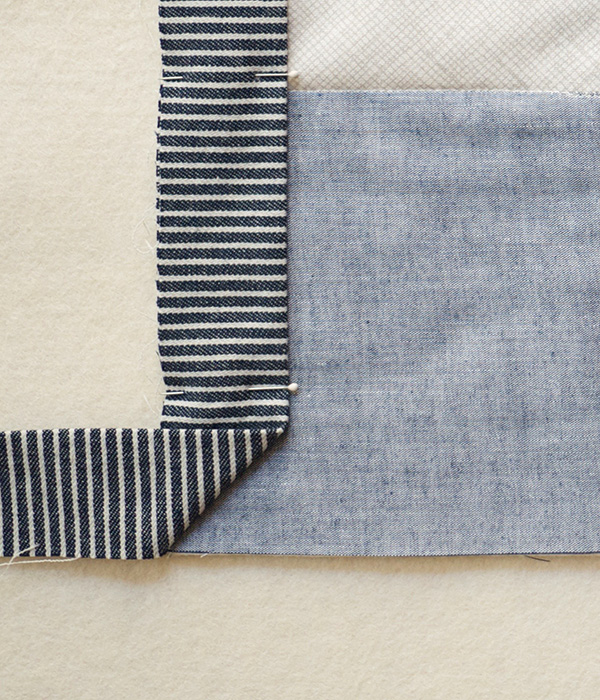 Sewing on Double Fold Binding | Purl Soho