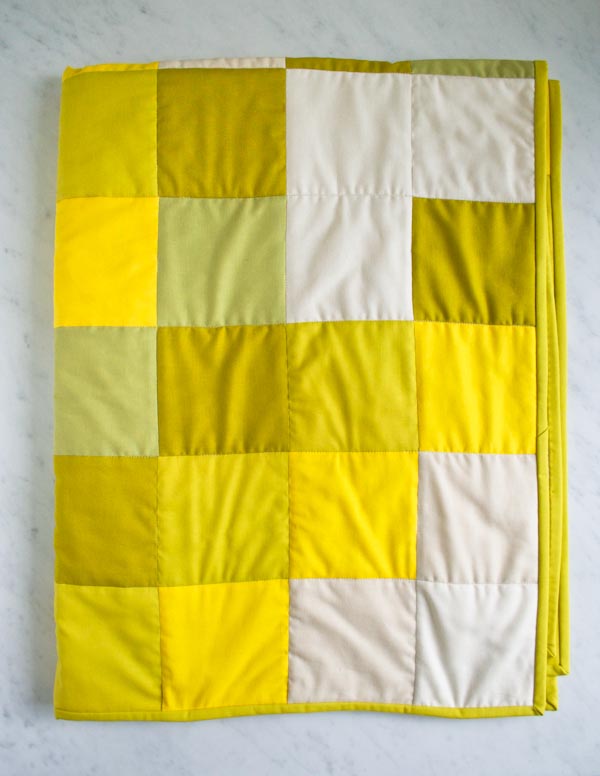 Learn to Sew a Patchwork Quilt Kit | Purl Soho