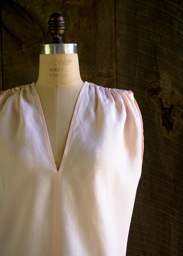 Tunic with Gathered Shoulders | Purl Soho