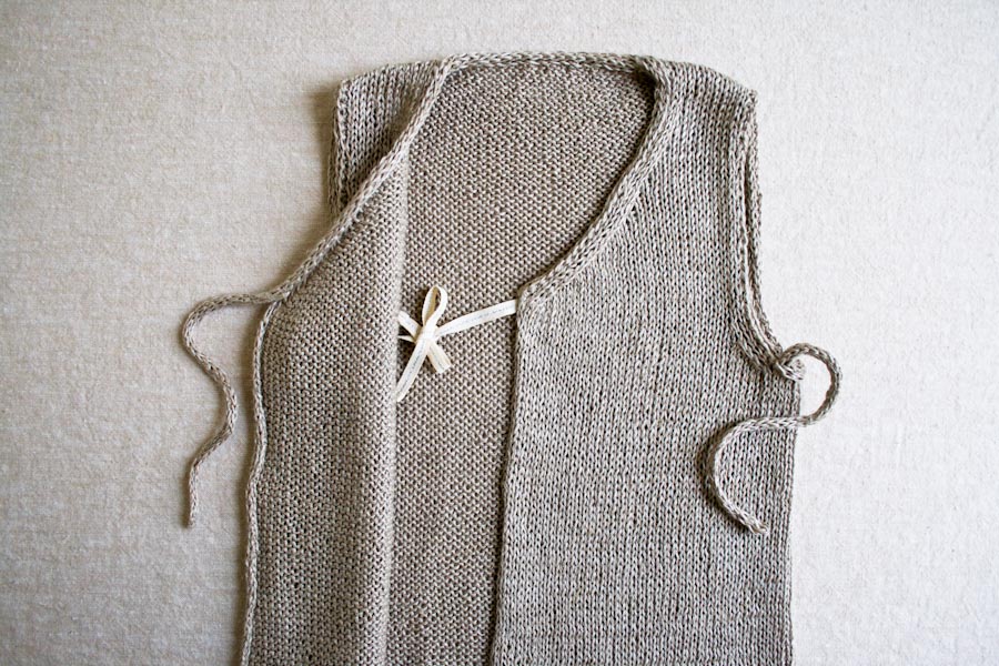 Linen Vest for Babies | Purl Soho