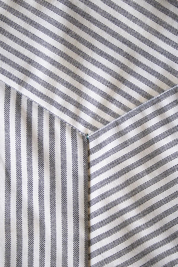 Striped Tumbling Blocks Quilt | Purl Soho