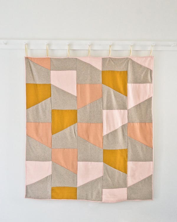 Wool + Linen Patchwork Quilt | Purl Soho