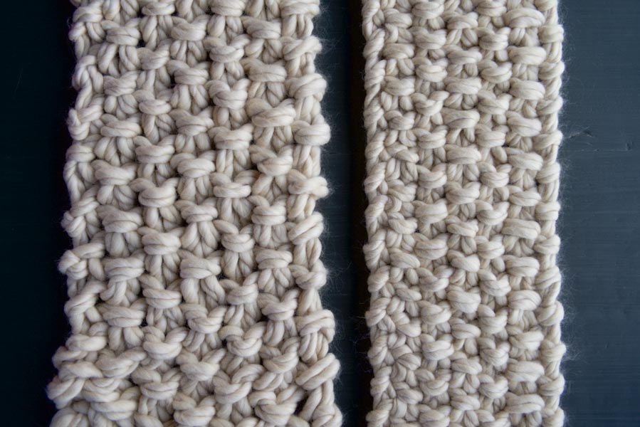 Eleventh Hour Scarf in Gentle Giant | Purl Soho