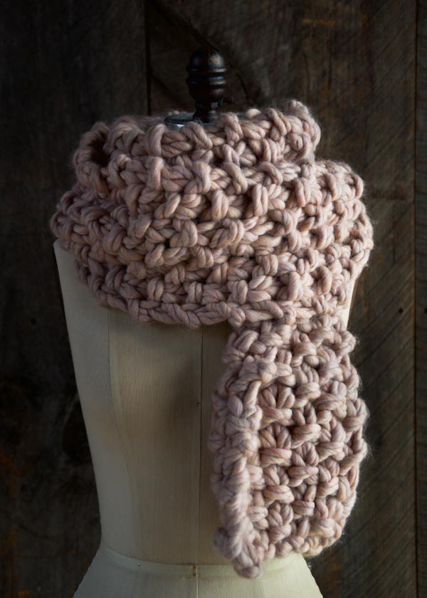 Eleventh Hour Scarf in Gentle Giant | Purl Soho