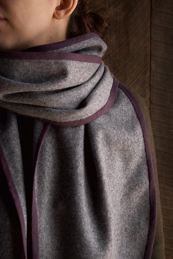 Bound Edge Wool Scarf | Purl Soho