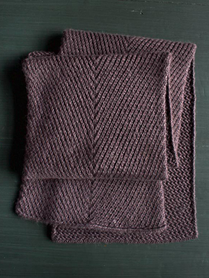 Diagonal Twist Scarf | Purl Soho