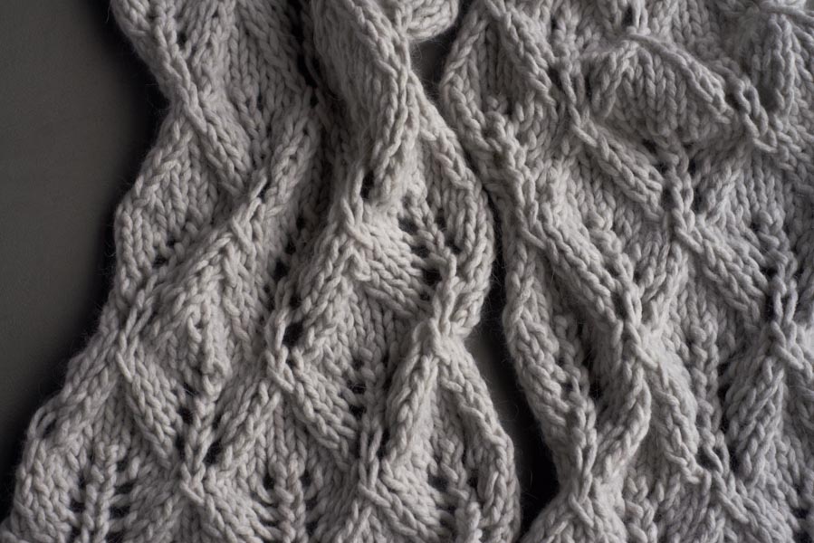 Lovely Leaf Lace Scarf in Lanecardate Feltro | Purl Soho