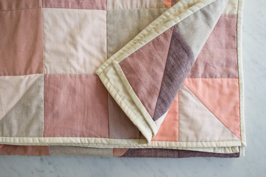 Modular Blocks Quilt in Orchid | Purl Soho