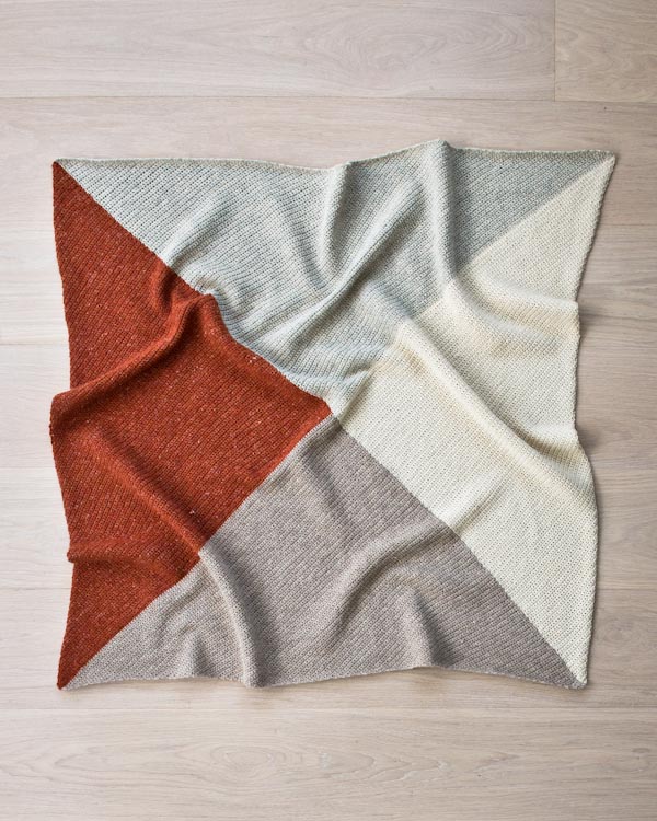 Crochet Four Points Baby Blanket | Purl Soho