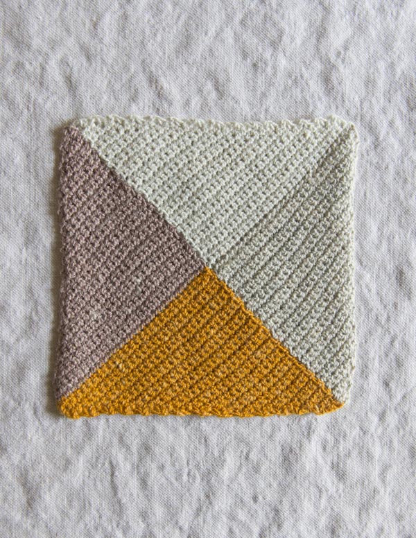 Crochet Four Points Baby Blanket | Purl Soho