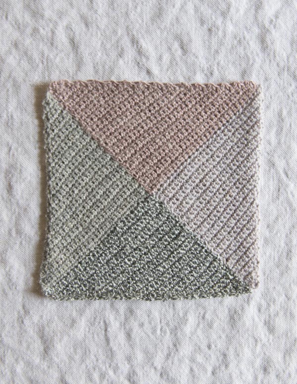 Crochet Four Points Baby Blanket | Purl Soho