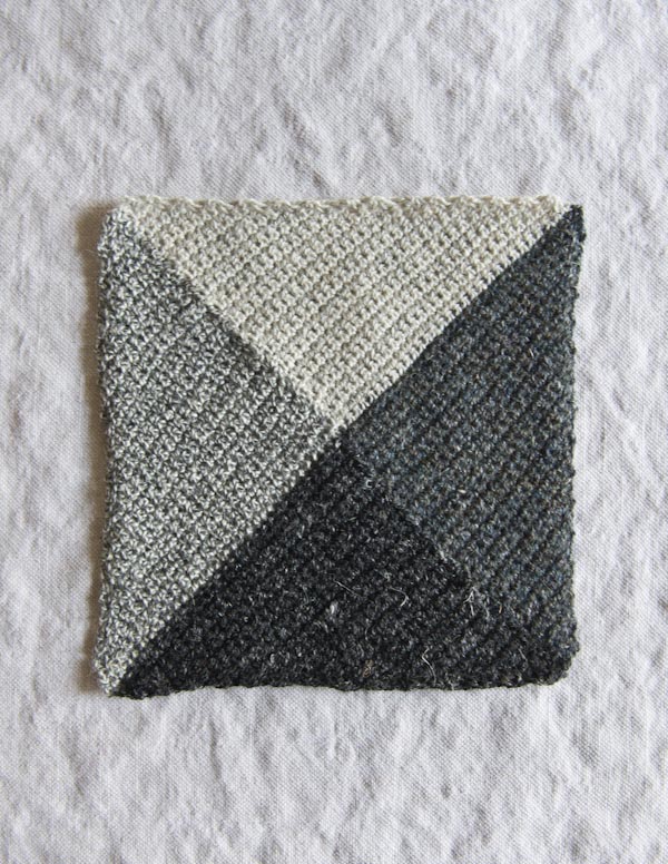 Crochet Four Points Baby Blanket | Purl Soho