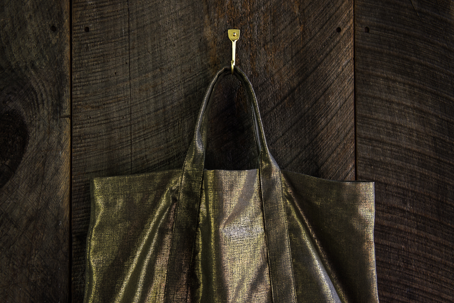 Hand Tote in Mineral Linen | Purl Soho