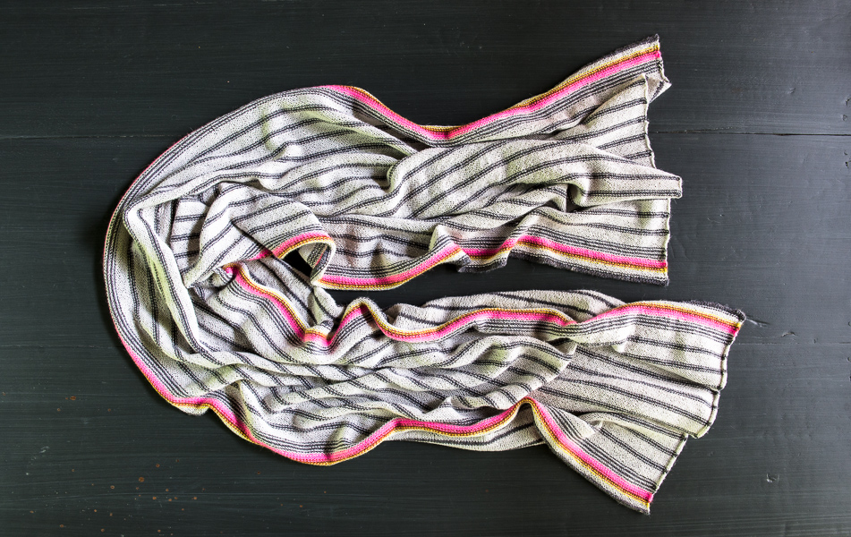 Ticking Stripe Wrap | Purl Soho