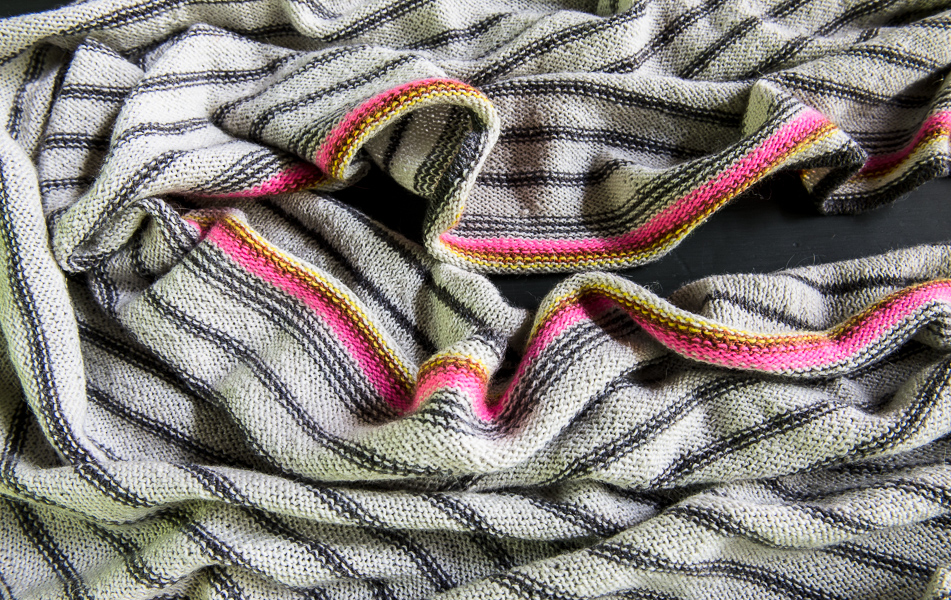 Ticking Stripe Wrap | Purl Soho