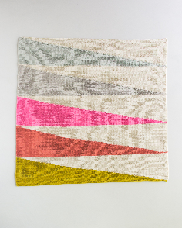 Colorful Wedges Baby Blanket | Purl Soho