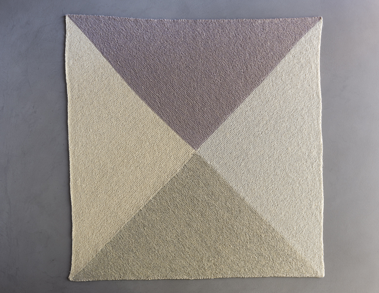 Knit Four Points Baby Blanket | Purl Soho