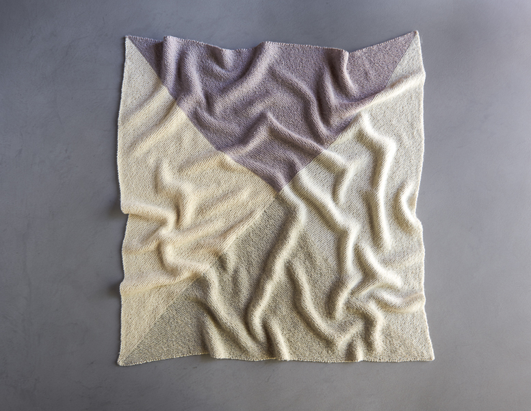 Knit Four Points Baby Blanket | Purl Soho
