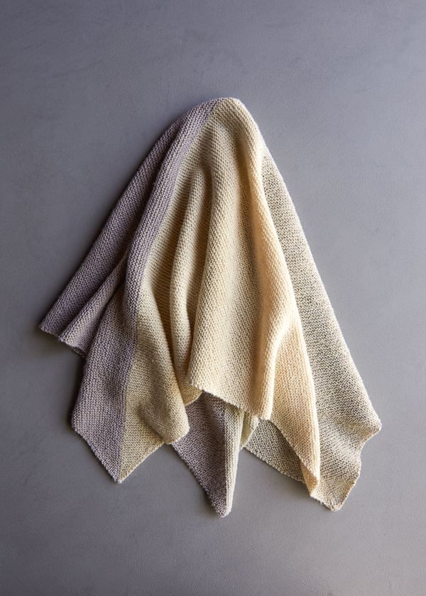 Knit Four Points Baby Blanket | Purl Soho