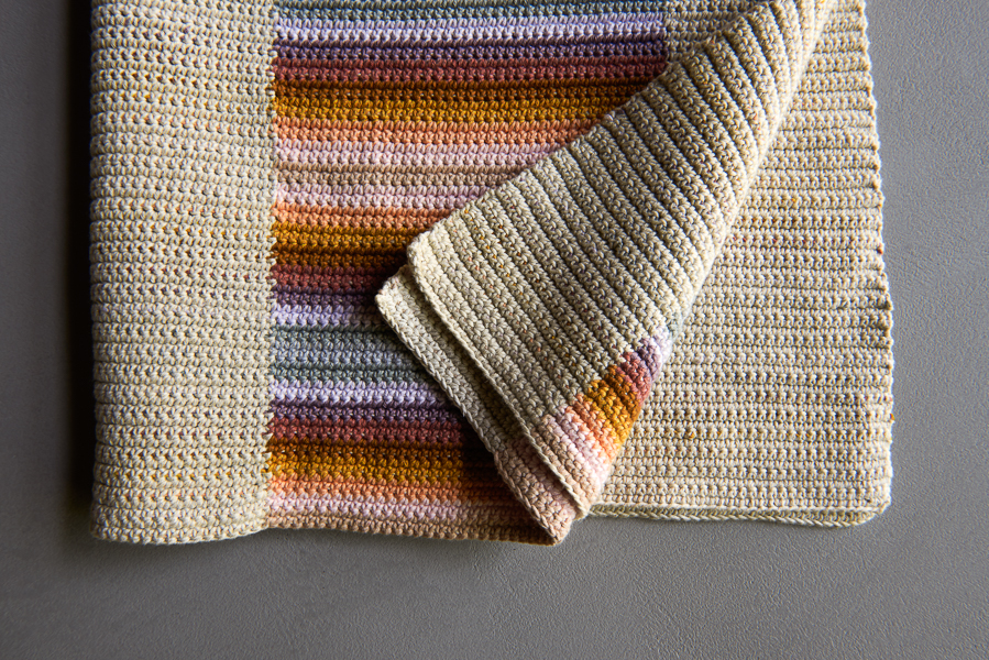 Stacked Coins Blanket | Purl Soho