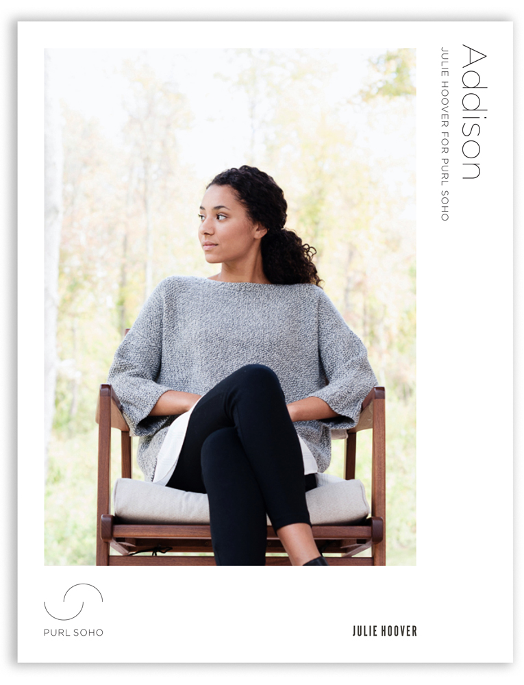 Julie Hoover for Purl Soho: Addison | Purl Soho