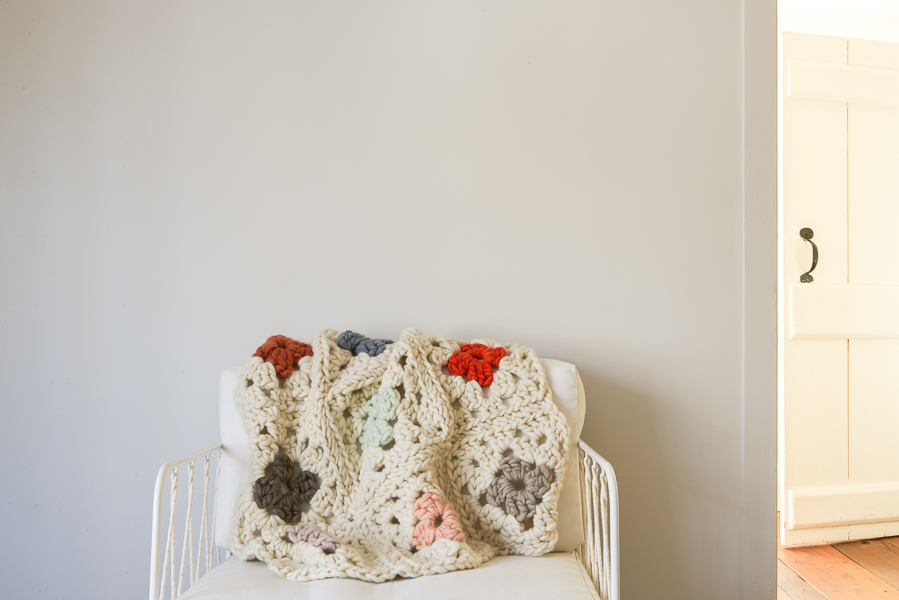 Granny Square Blanket in Gentle Giant | Purl Soho
