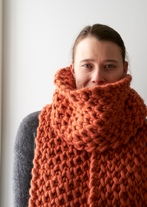 Lattice Brioche Scarf | Purl Soho
