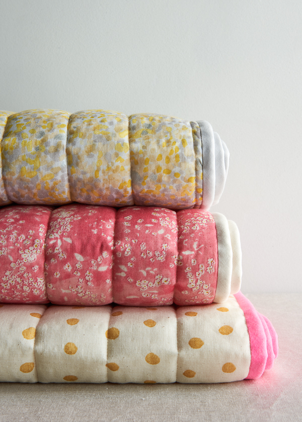 Pure + Simple Quilted Blankets | Purl Soho