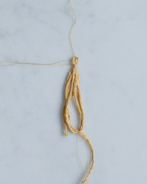 Wool Wrap with Silk Tassels | Purl Soho