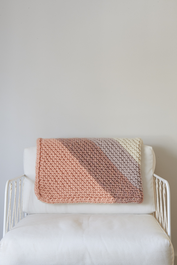 Colorful Corner Blanket | Purl Soho