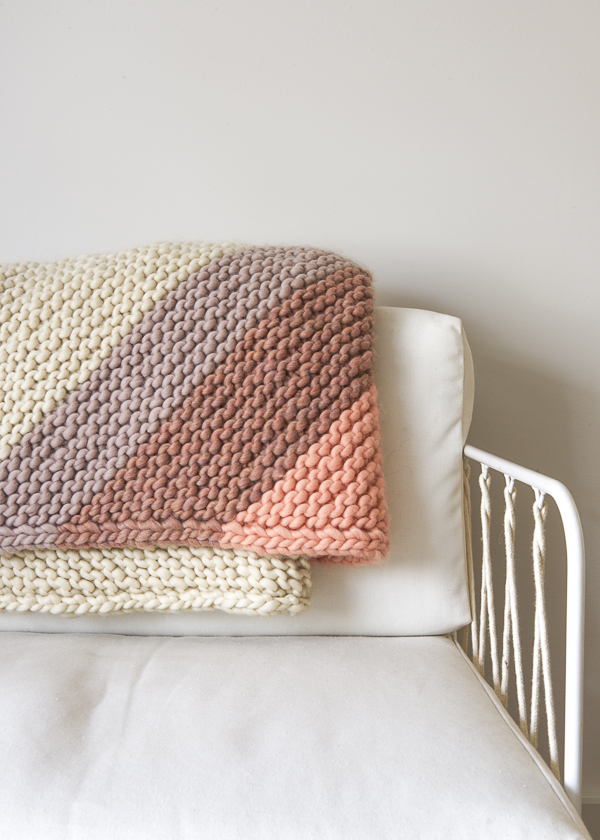 Colorful Corner Blanket | Purl Soho